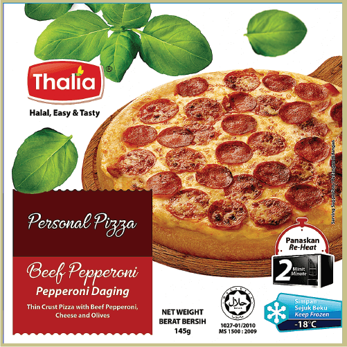 Beef Pepperoni Pizza (Personal)